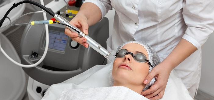Woman in beauty spa salon - Dermatology and Skin Cancer Center